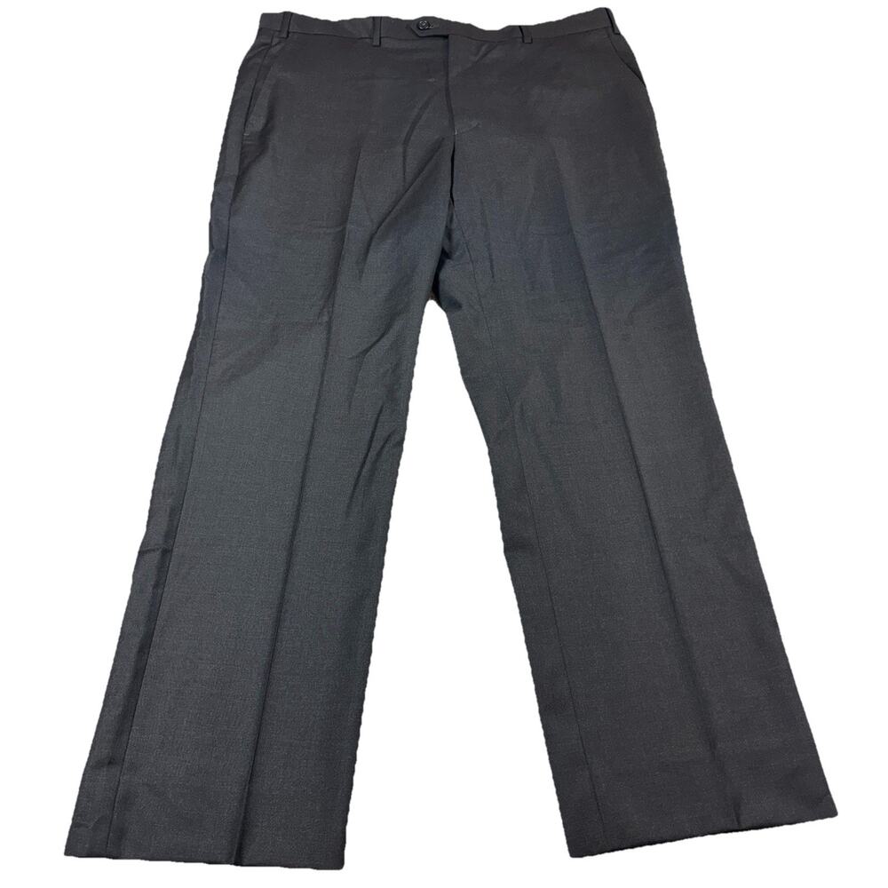 Santorelli Romeo Dress Pants Mens 38x29 Gray Wool Made In Italy Formal luxury